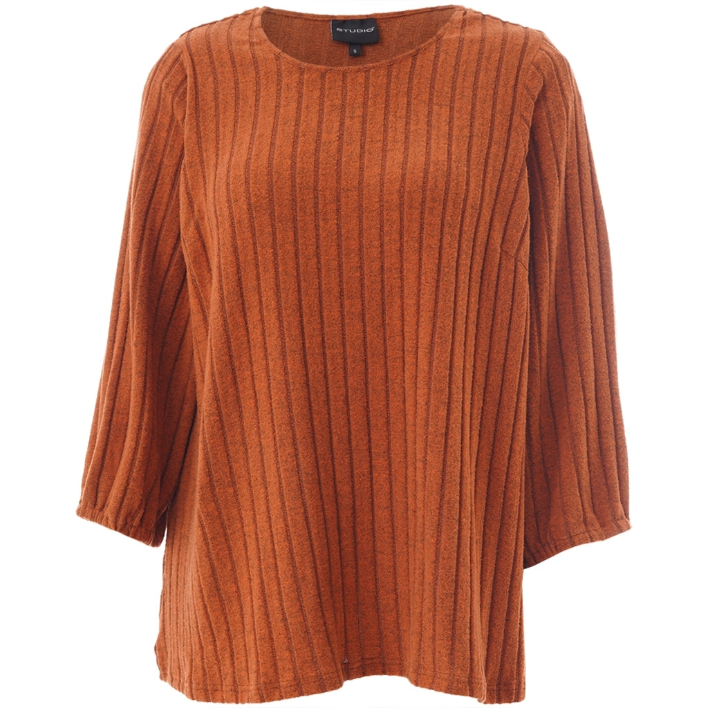 Studio SIlana Knitted Blouse Blouse Copper