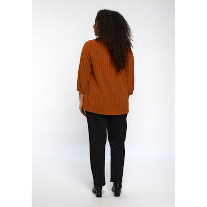 Studio SIlana Knitted Blouse Blouse Copper