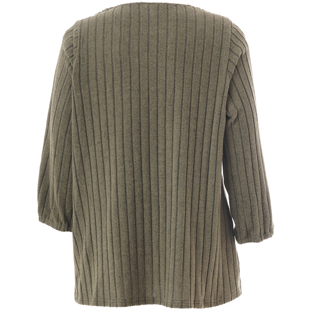 Studio SIlana Knitted Blouse Blouse Green