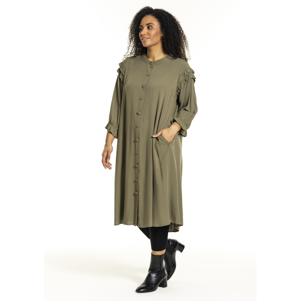 Studio SIma Dress with elastic details Dress Green