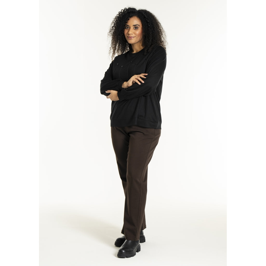 Studio SImoa Pants Pants Dark Brown