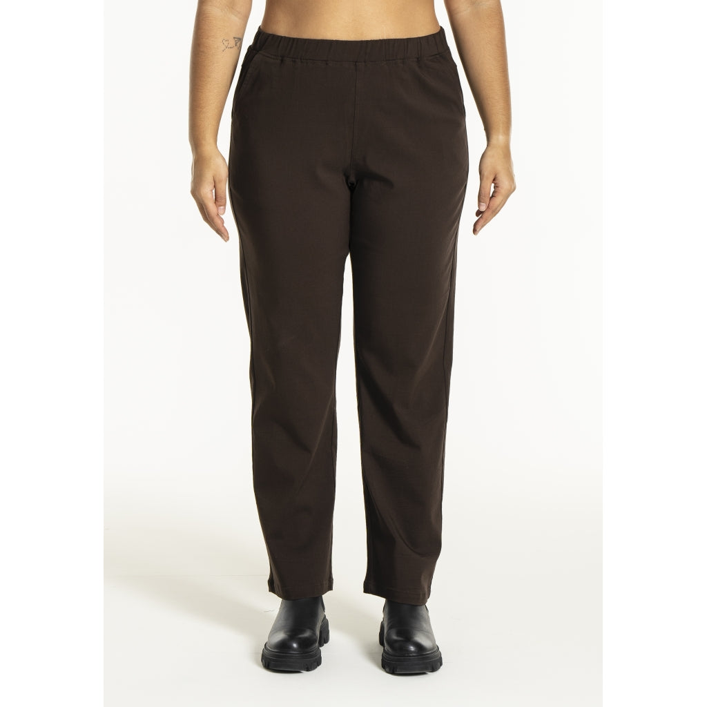 Studio SImoa Pants Pants Dark Brown