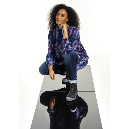 Studio SIngebrit Tunic Tunic Purple Printed