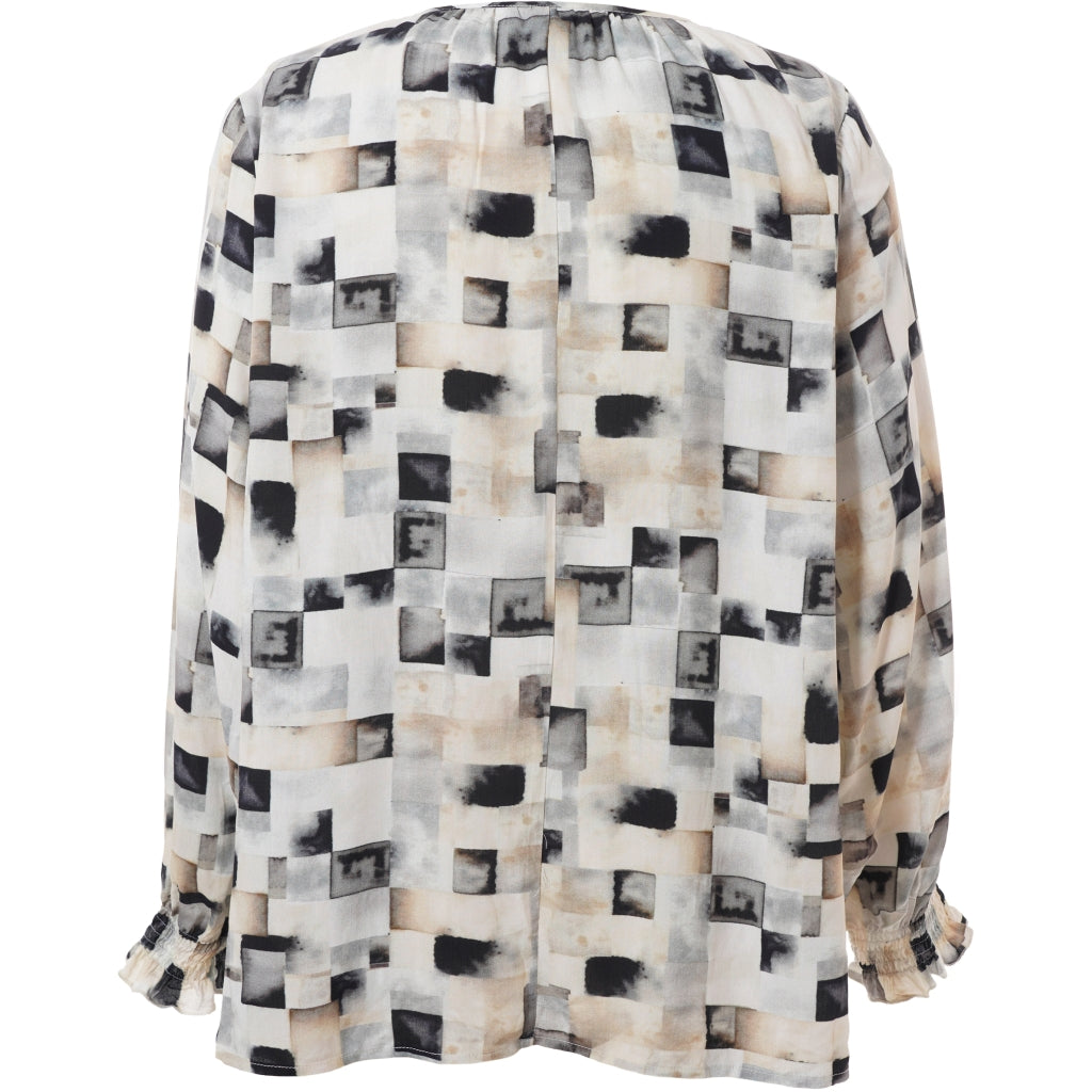 Studio SIngred Blouse Blouse Sand melange mix boxes