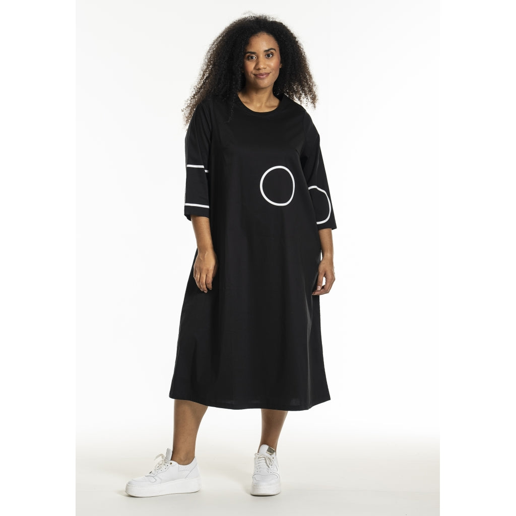 Studio SJasmina Dress Dress Black + white print