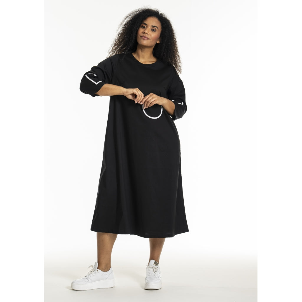 Studio SJasmina Dress Dress Black + white print