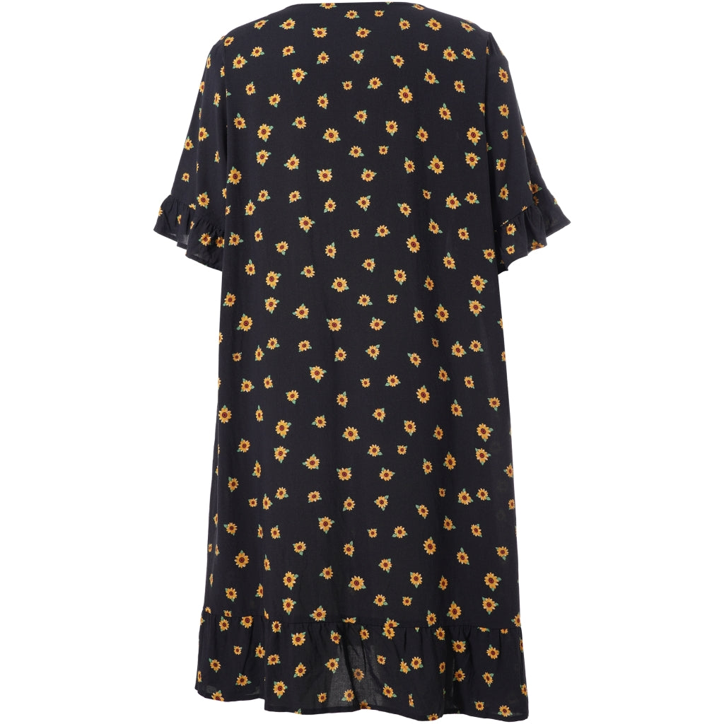 Studio SJette Dress Dress Black with sunflower