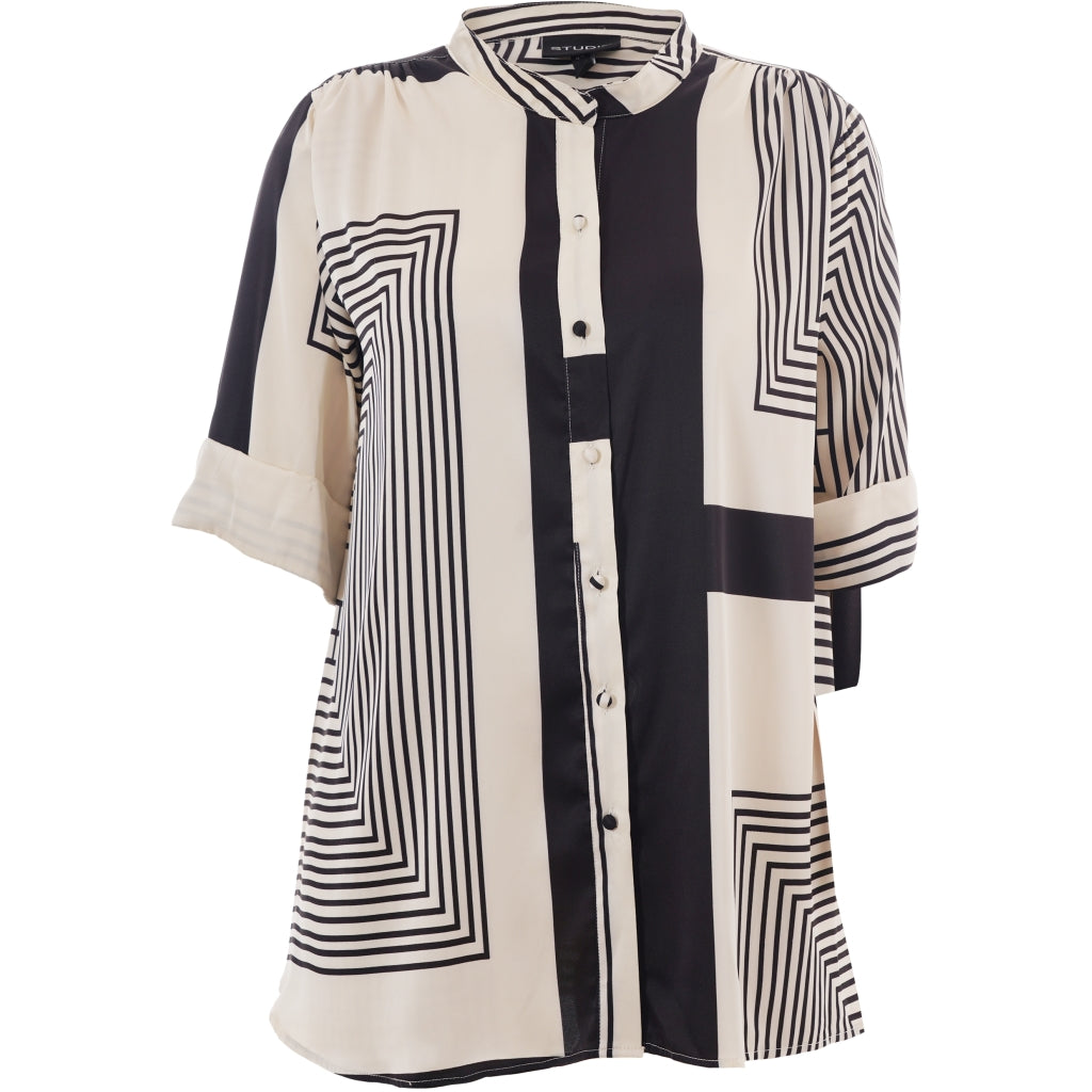 Studio SJorun Blouse Blouse Black/White