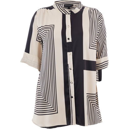 Studio SJorun Blouse Blouse Black/White