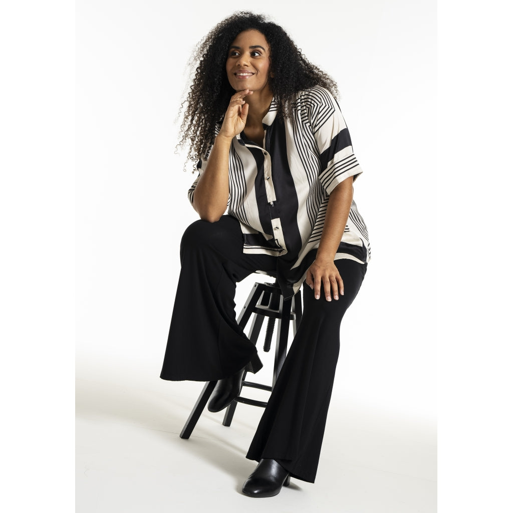 Studio SJorun Blouse Blouse Black/White