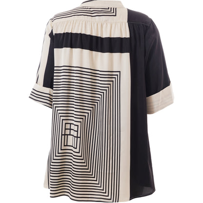 Studio SJorun Blouse Blouse Black/White