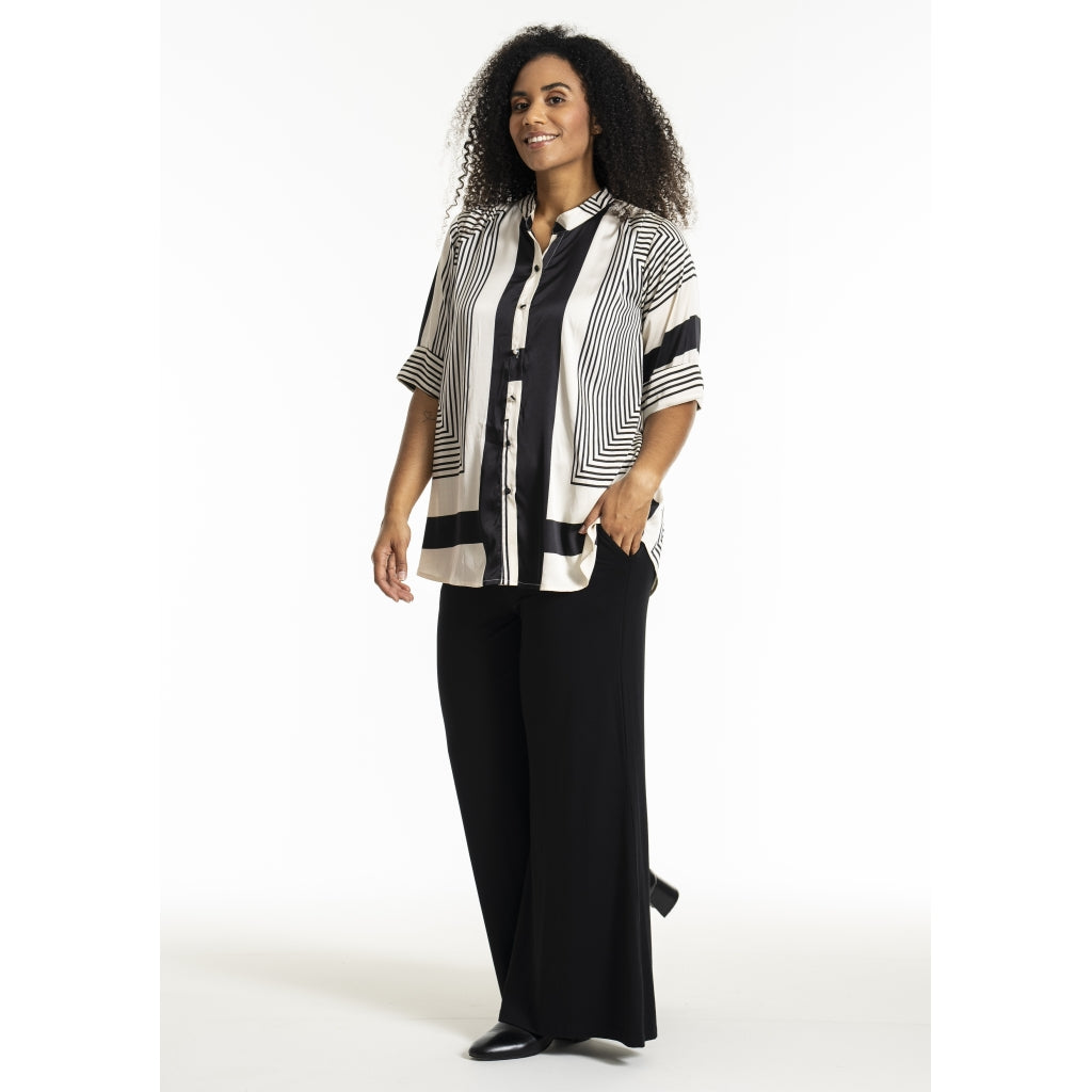 Studio SJorun Blouse Blouse Black/White