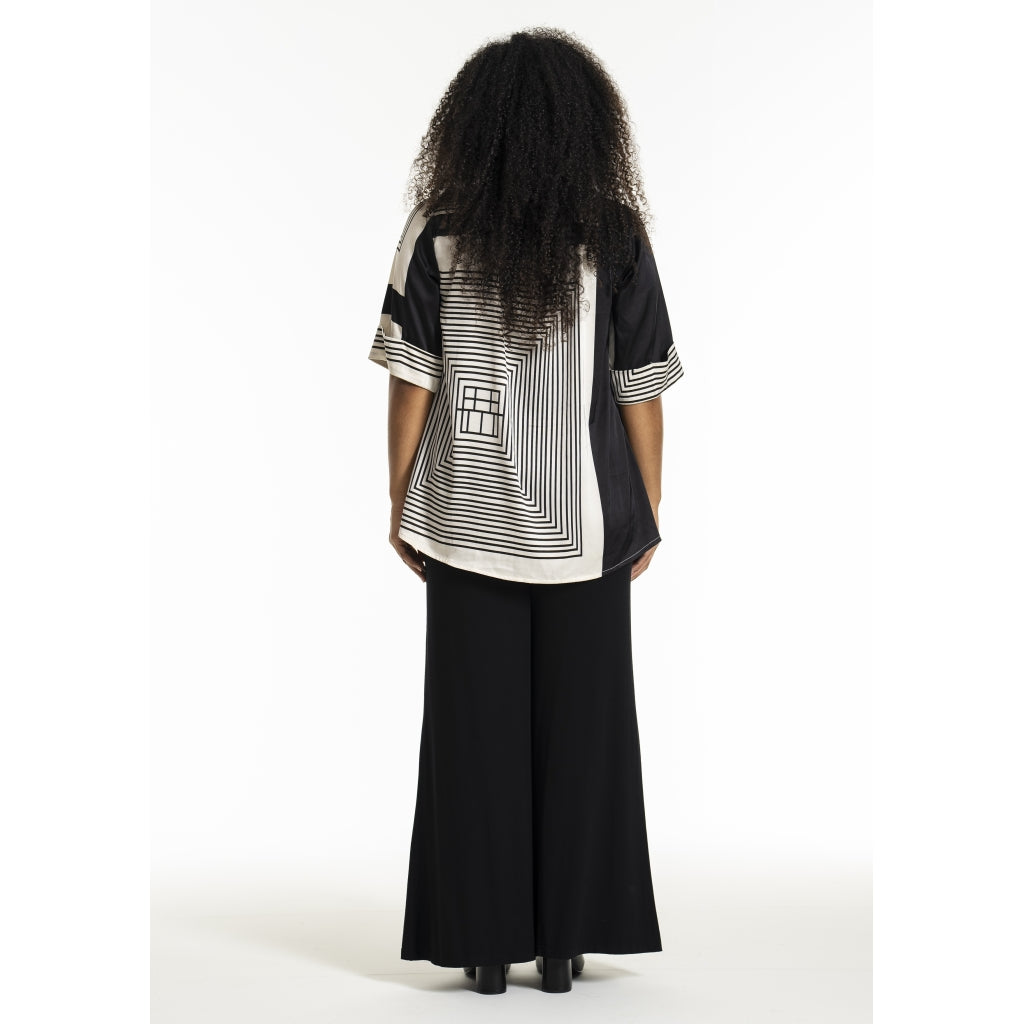 Studio SJorun Blouse Blouse Black/White
