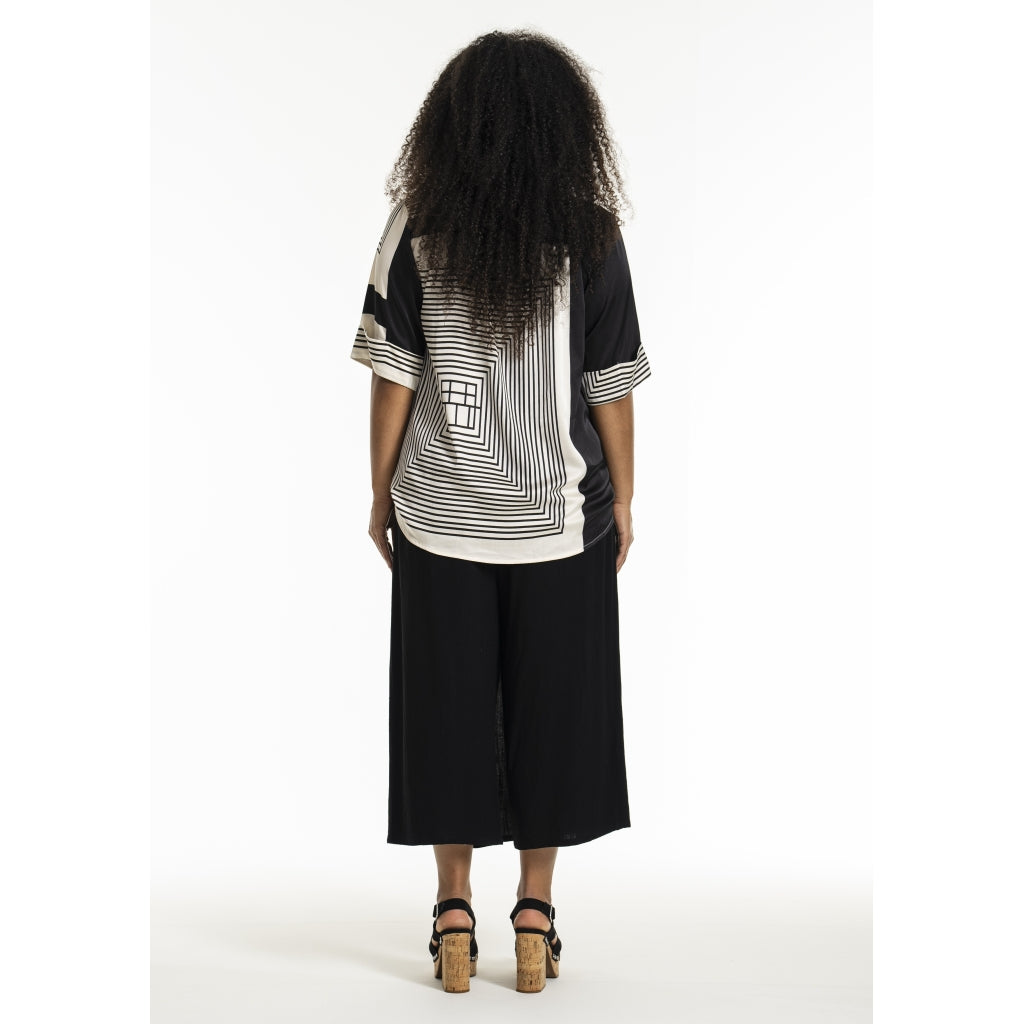 Studio SJorun Blouse Blouse Black/White