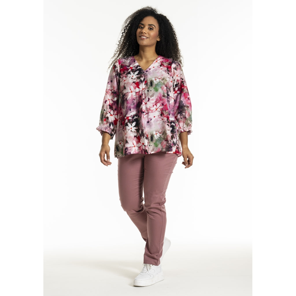 Studio SJustina Blouse Blouse Rosa flowers