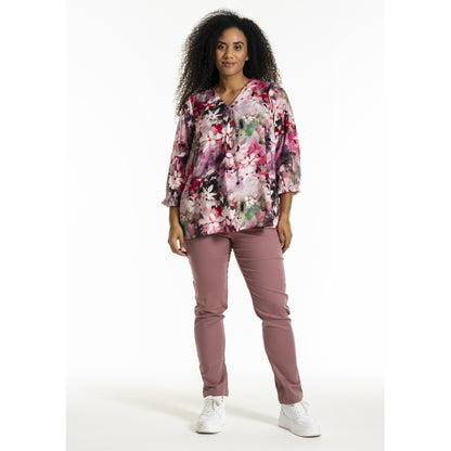 Studio SJustina Blouse Blouse Rosa flowers