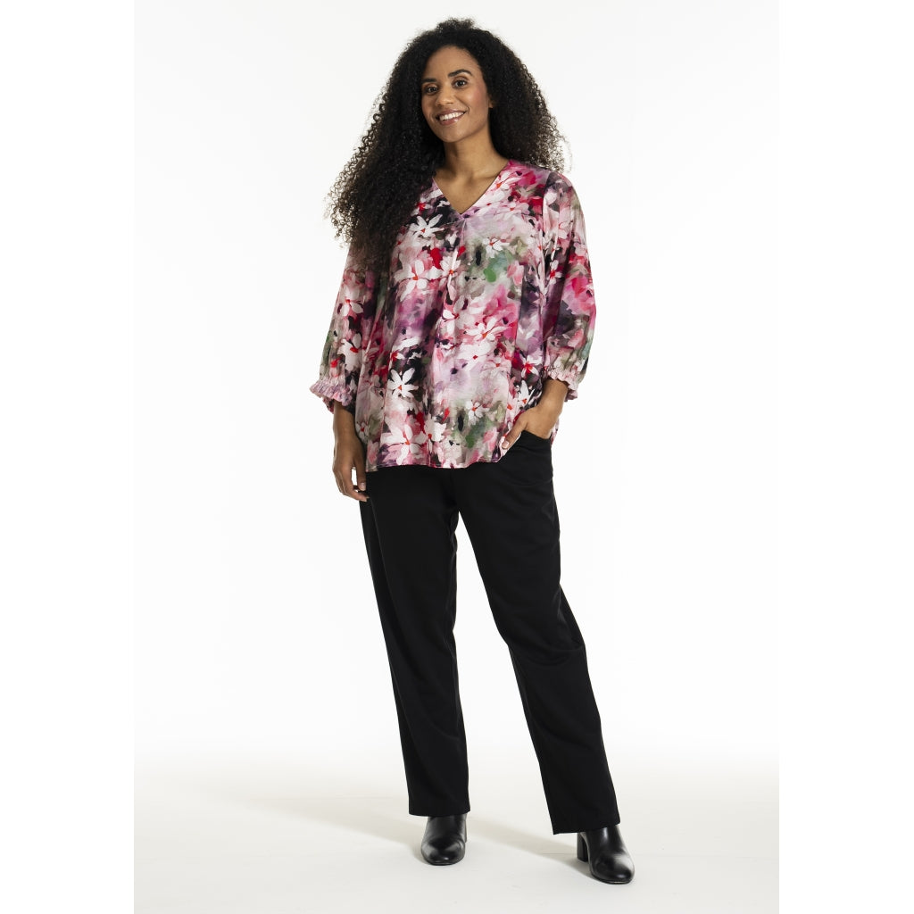Studio SJustina Blouse Blouse Rosa flowers