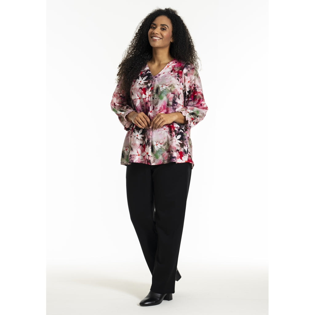 Studio SJustina Blouse Blouse Rosa flowers