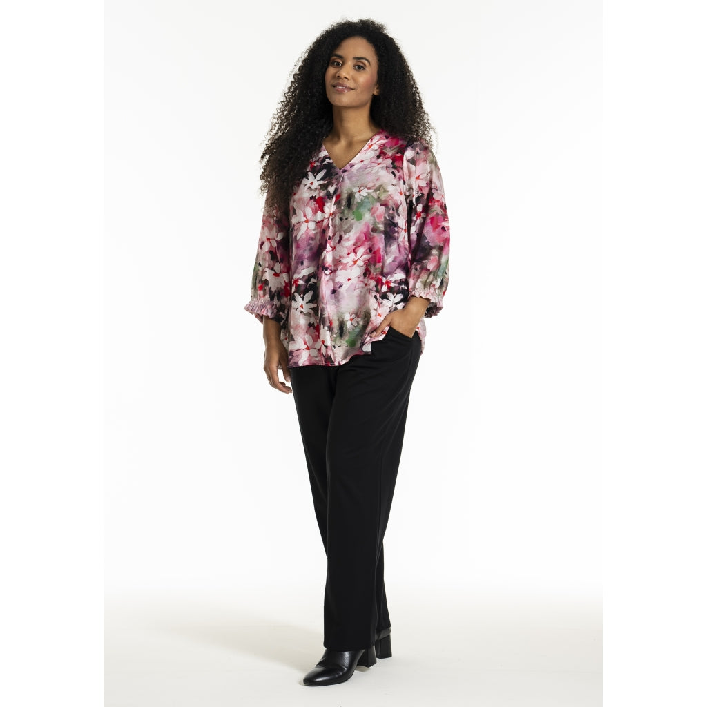 Studio SJustina Blouse Blouse Rosa flowers
