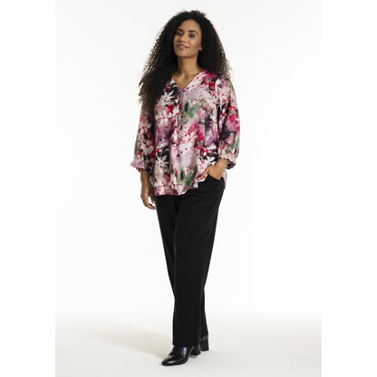 Studio SJustina Blouse Blouse Rosa flowers