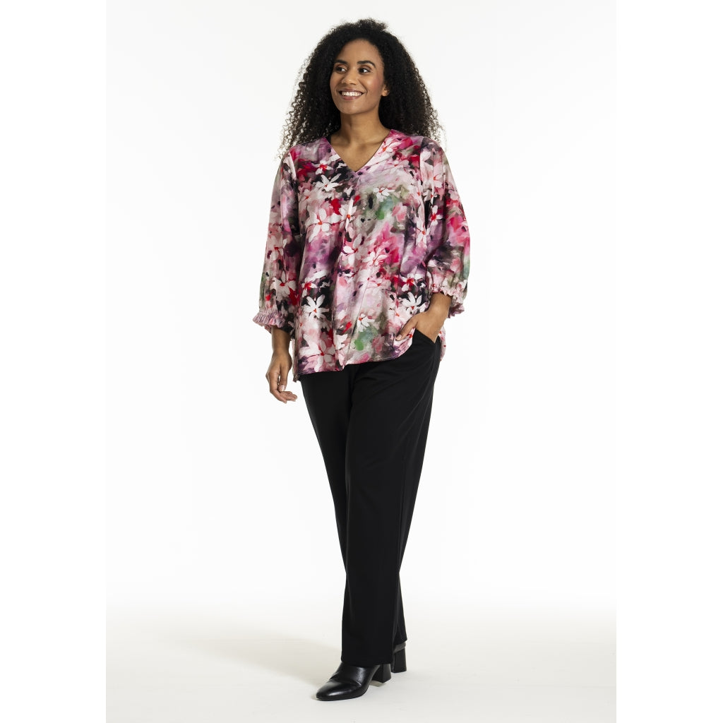 Studio SJustina Blouse Blouse Rosa flowers