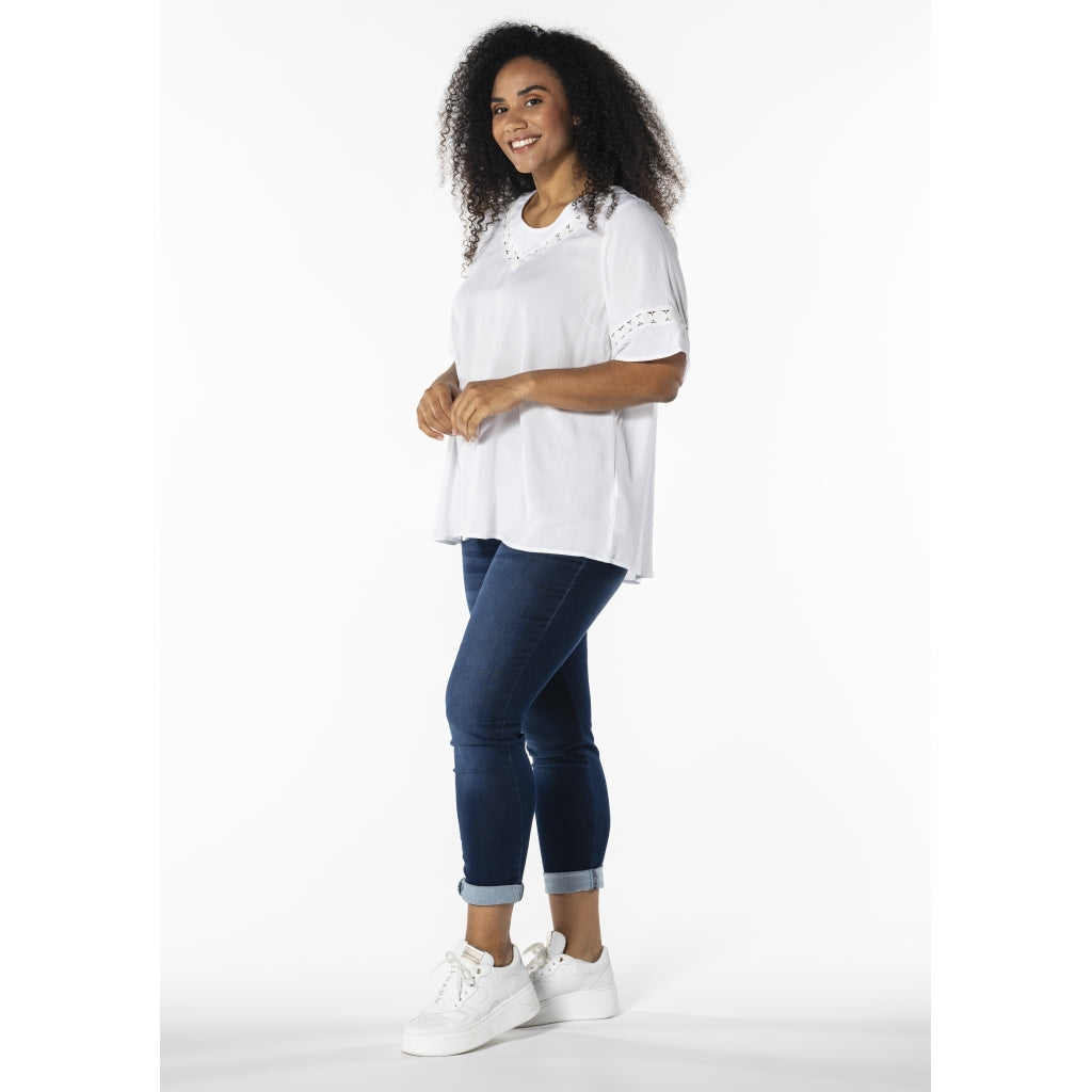 Studio SKisa Blouse Blouse White