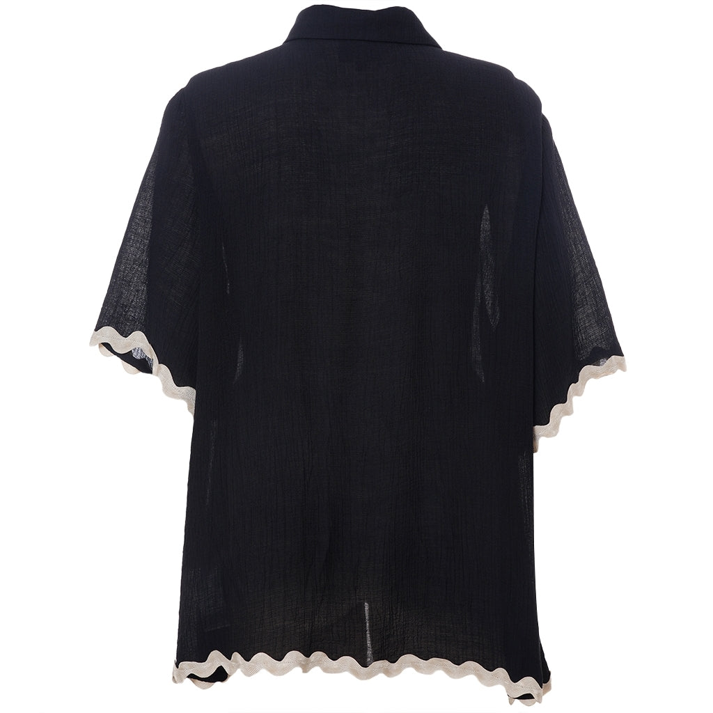 Studio SLea Shirt Shirt Black + Offwhite