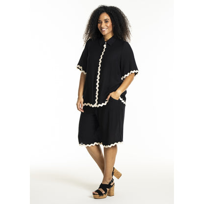 Studio SLea Shirt Shirt Black + Offwhite