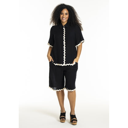 Studio SLea Shirt Shirt Black + Offwhite