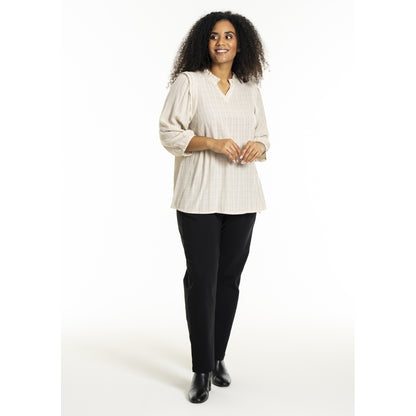 Studio SLilly Shirt with flounces Shirt Sand