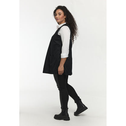 Studio SLily Vest Dress Dress Black