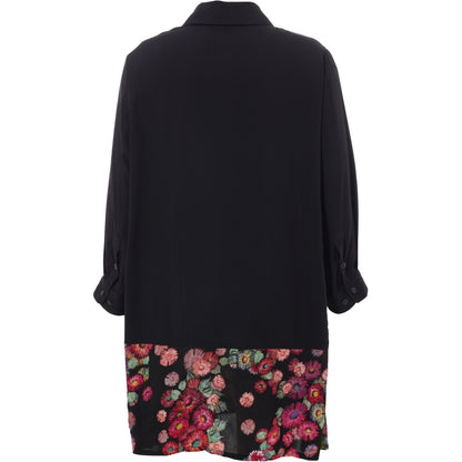 Studio SLisan Shirt Shirt Black with multicolor flowers