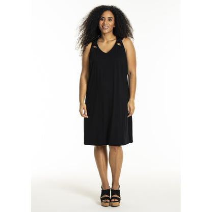 Studio SLisbeth Dress with rings Dress Black