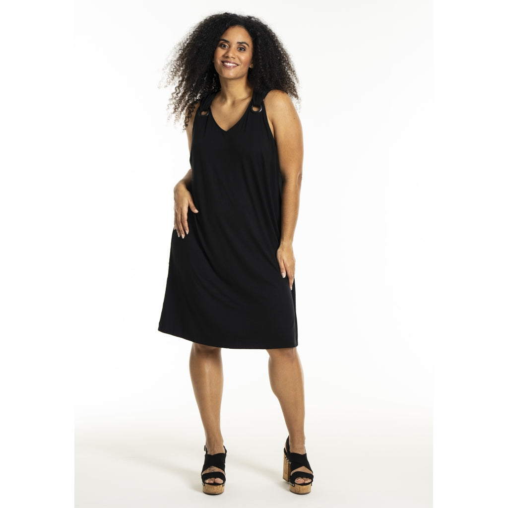 Studio SLisbeth Dress with rings Dress Black