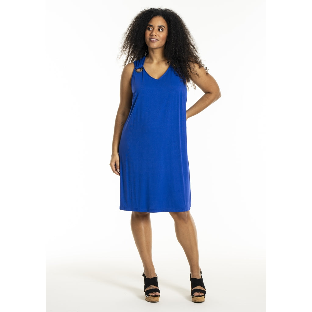 Studio SLisbeth Dress with rings Dress Cobolt Blue