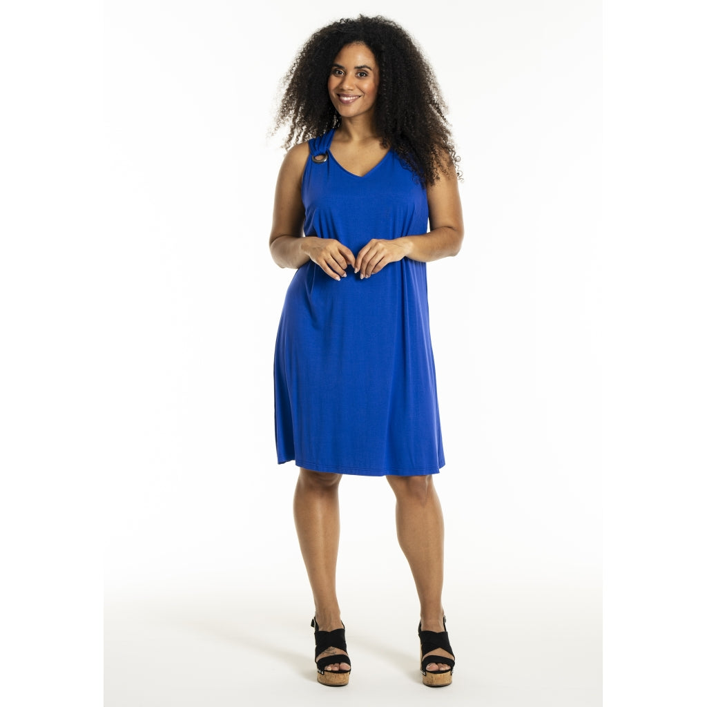 Studio SLisbeth Dress with rings Dress Cobolt Blue