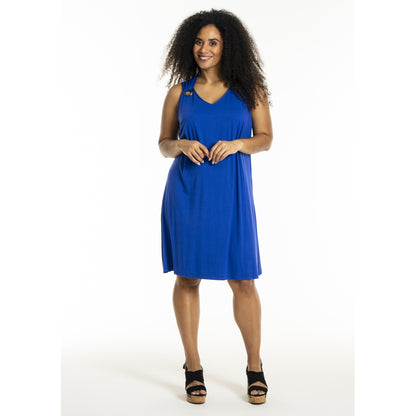 Studio SLisbeth Dress with rings Dress Cobolt Blue