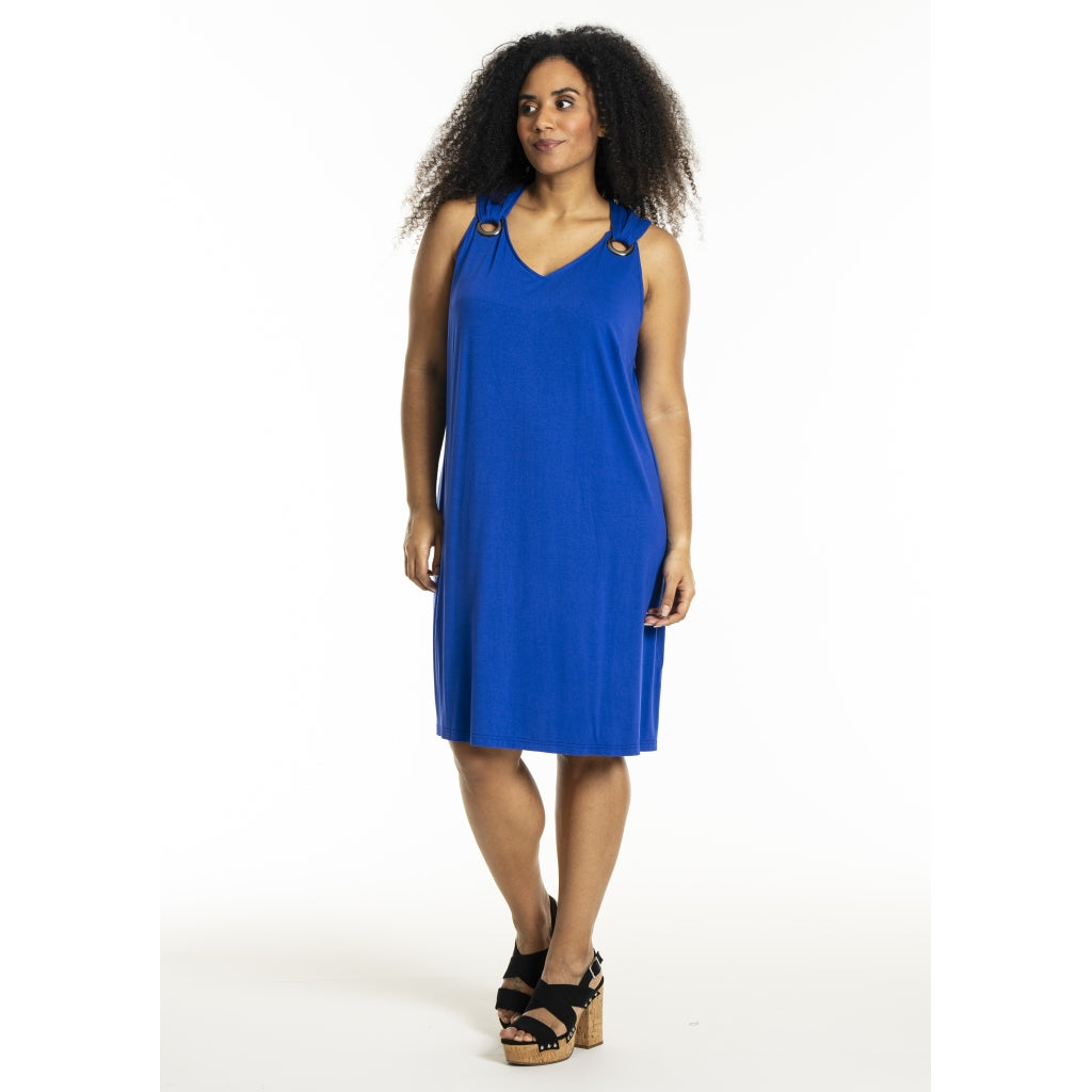Studio SLisbeth Dress with rings Dress Cobolt Blue