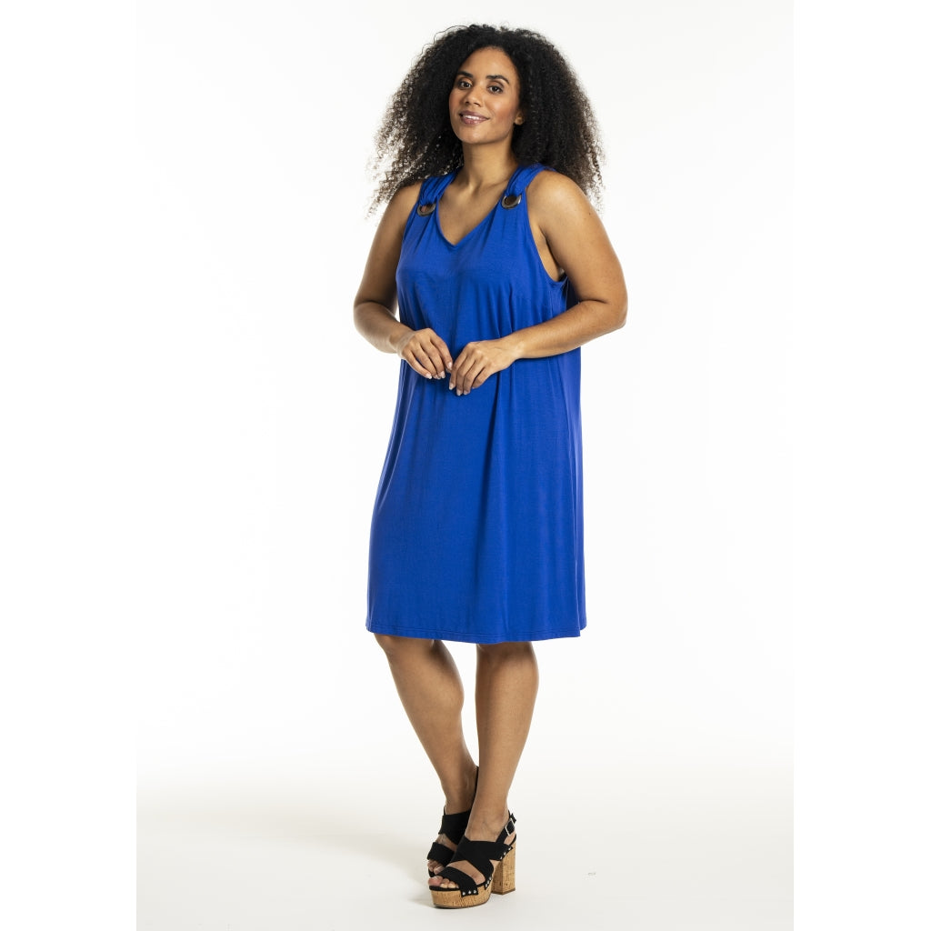 Studio SLisbeth Dress with rings Dress Cobolt Blue