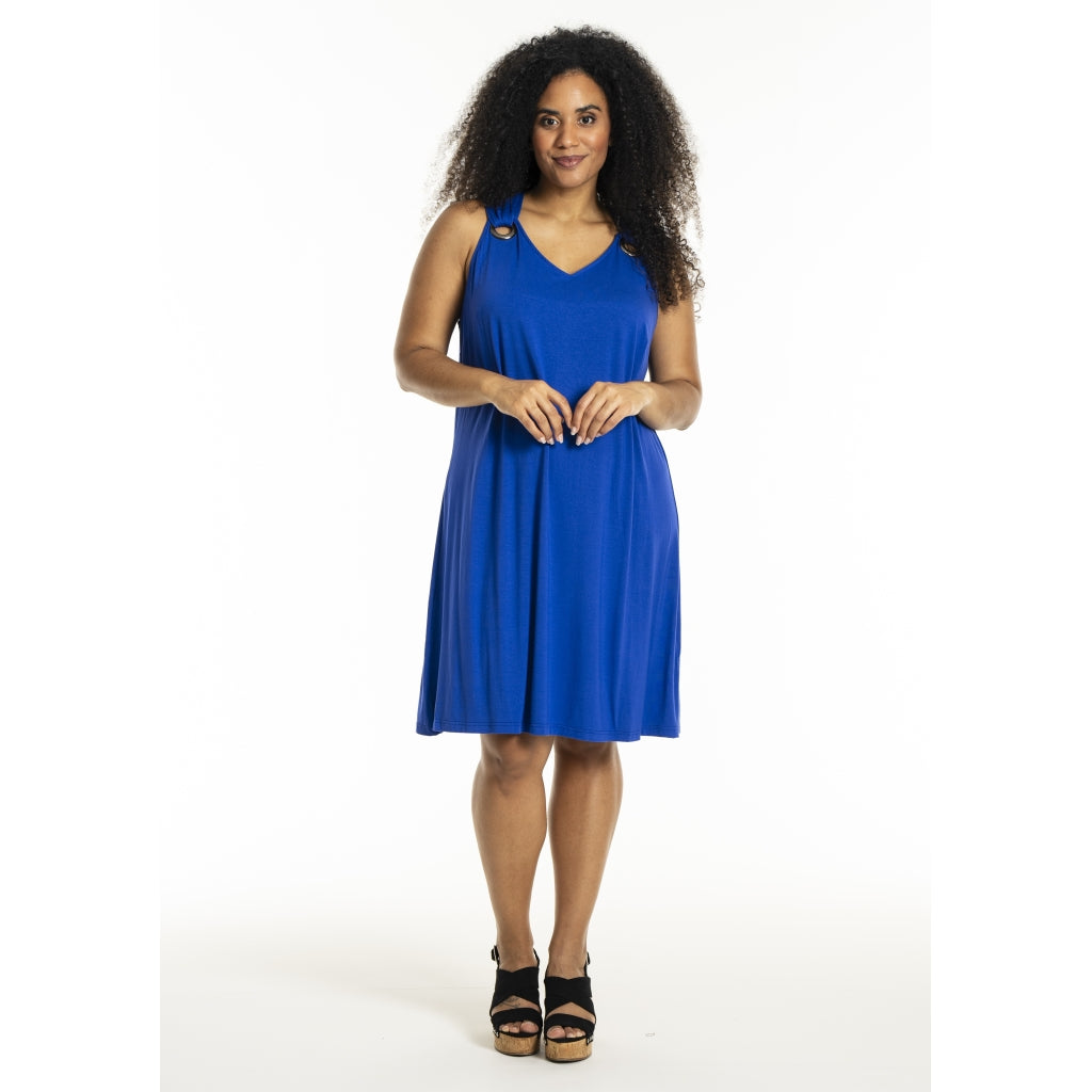 Studio SLisbeth Dress with rings Dress Cobolt Blue