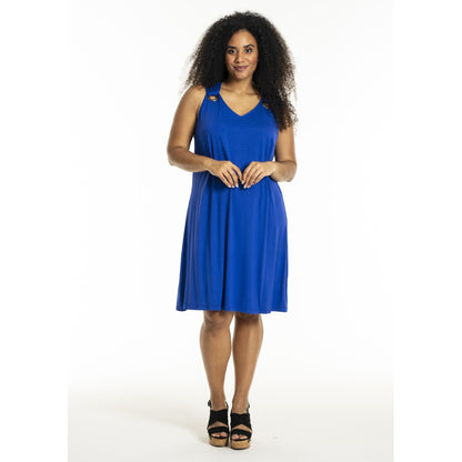 Studio SLisbeth Dress with rings Dress Cobolt Blue