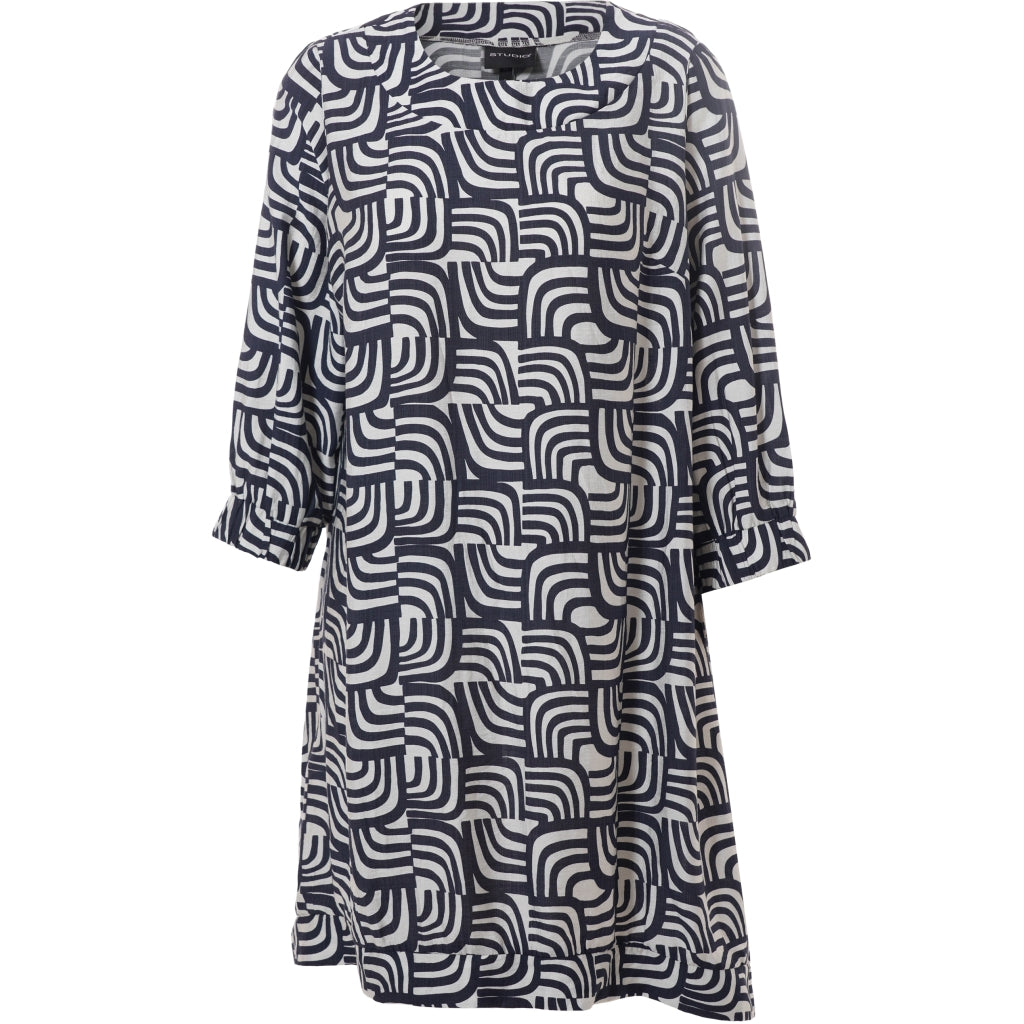 Studio SLonetta Dress Dress Navy/Off-White