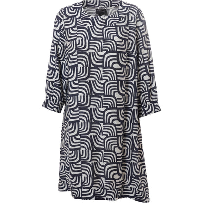 Studio SLonetta Dress Dress Navy/Off-White