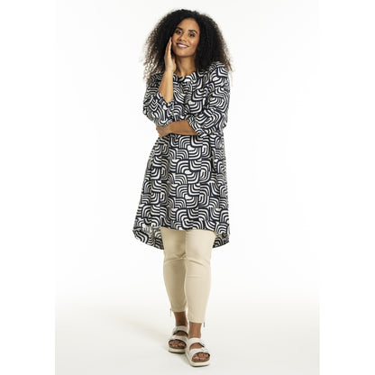 Studio SLonetta Dress Dress Navy/Off-White