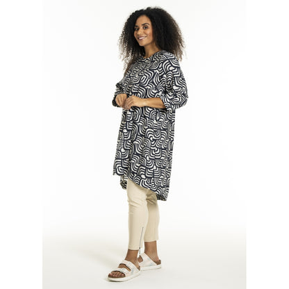 Studio SLonetta Dress Dress Navy/Off-White