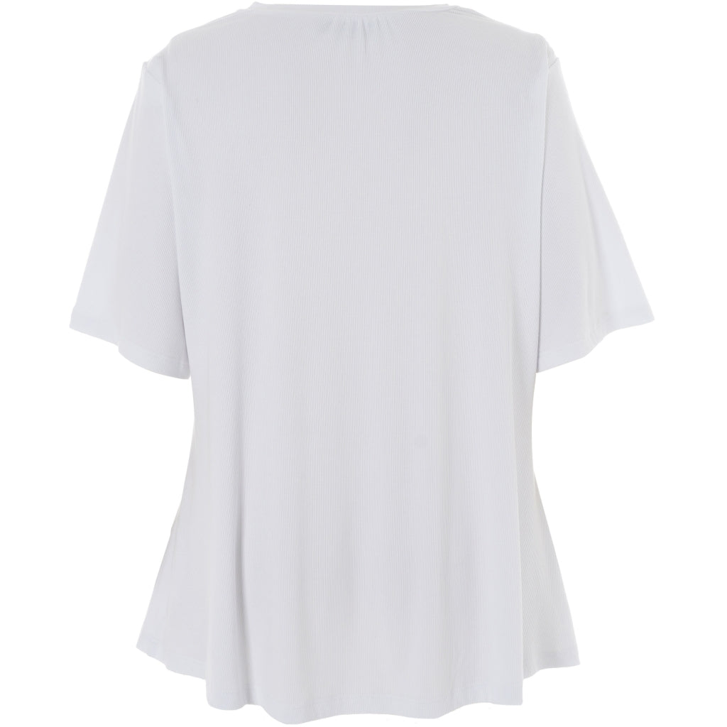 Studio SLykke rib T-shirt T-Shirt Offwhite