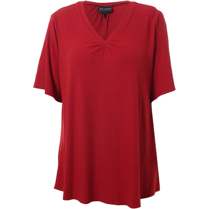 Studio SLykke rib T-shirt T-Shirt Raspberry