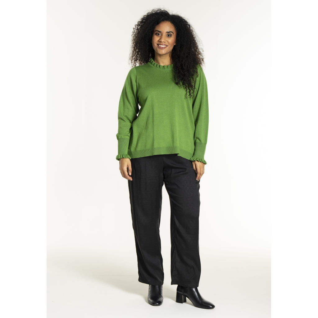 Studio SNaila Knit Blouse Blouse Green