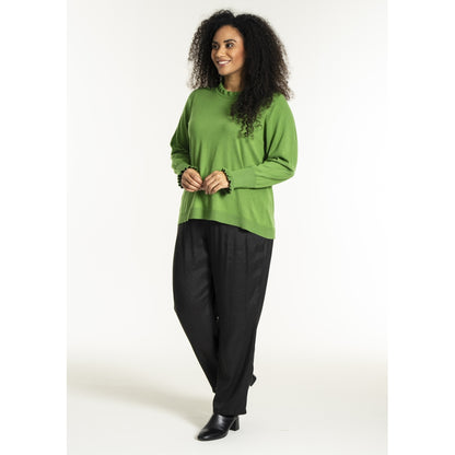 Studio SNaila Knit Blouse Blouse Green