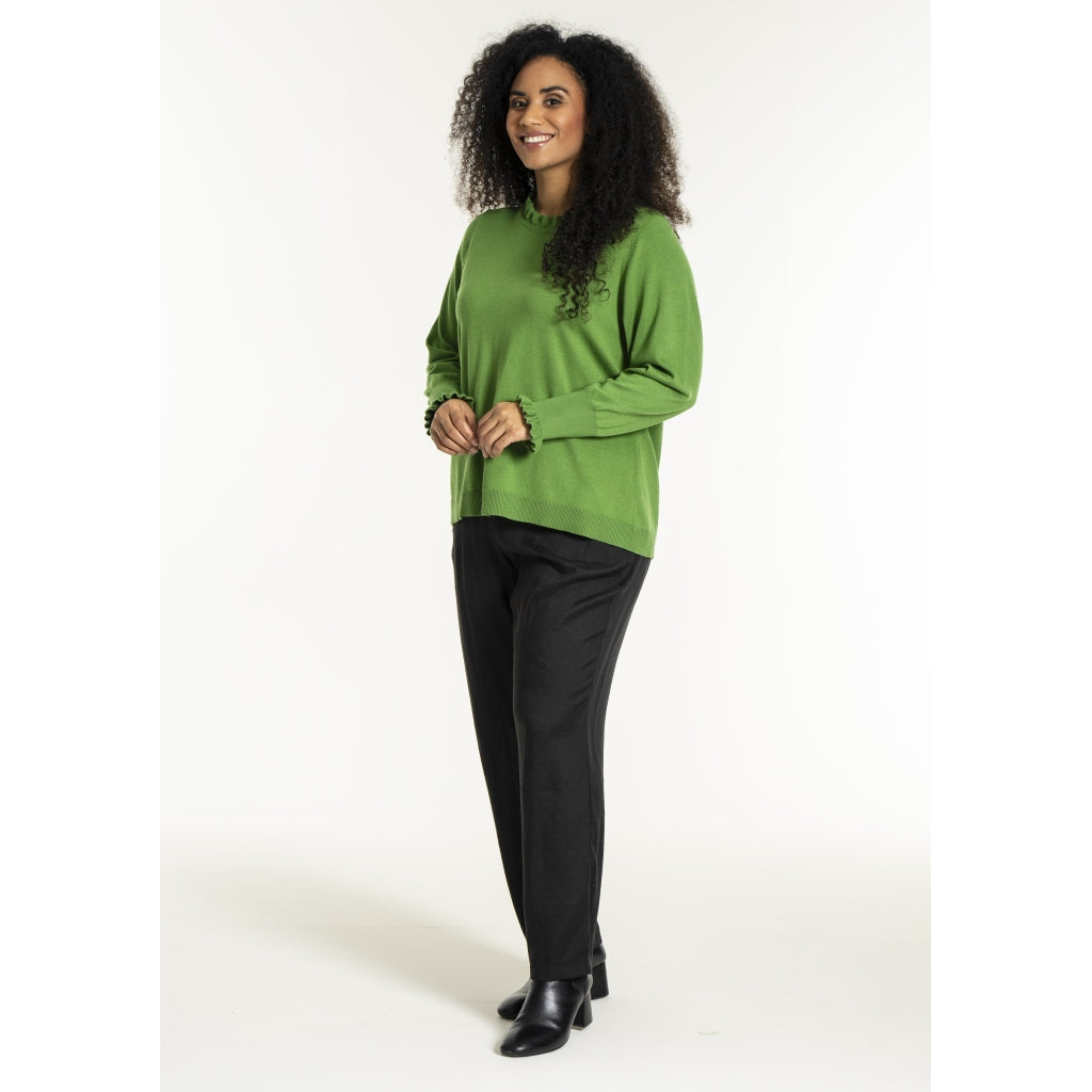 Studio SNaila Knit Blouse Blouse Green